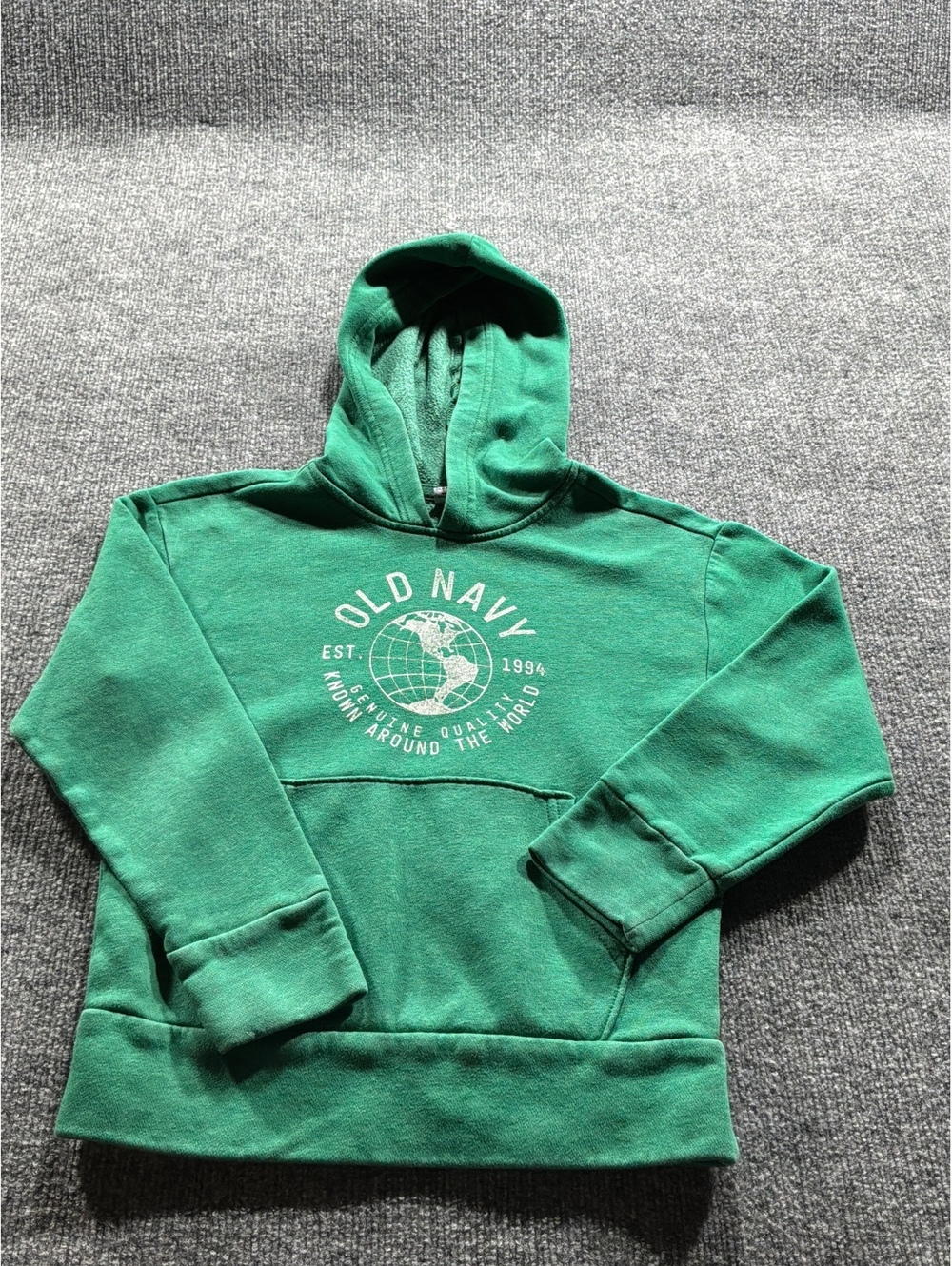 Old Navy Green Pullover Hoodie Sweatshirt Size M